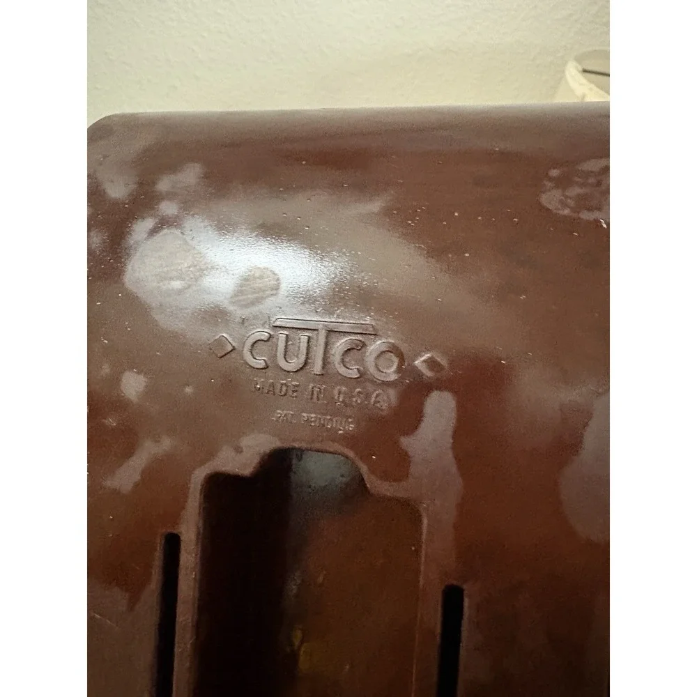 Vintage Cutco Knife Rack Bakelite Storage Holder Wall or Drawer